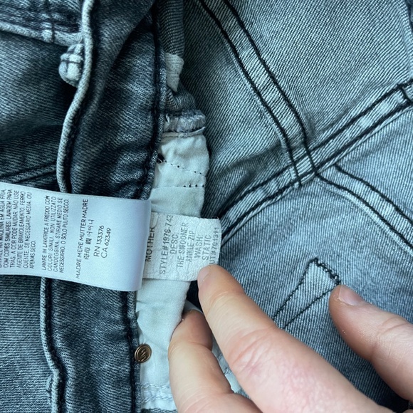 Mother Jeans - The Swooner Ankle Zip - Static - 27 - Picture 8 of 11